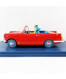 Tourists' Cabriolet Resin Car Figurine 1/24 Scale - Default Title - Tintin Imaginatio - Playoffside.com
