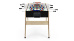 Cross Outdoor Football Table Available in 3 Colors & 2 Styles - Black / Telescopic poles - Fas Pendezza - Playoffside.com