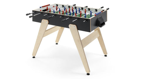 Cross Outdoor Football Table Available in 3 Colors & 2 Styles - Red / Telescopic poles - Fas Pendezza - Playoffside.com