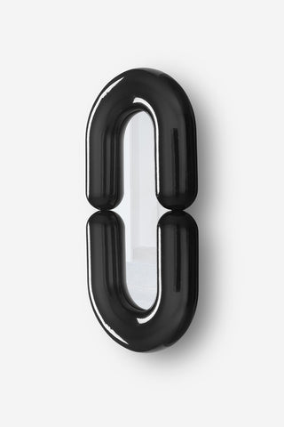 Moustache - Decorative Zodiac Wall Mirror Available in 2 Colours - Black - Playoffside.com