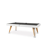 Diagonal Design Pool Table 8" - Outdoor - White & Black Play Area - RS Barcelona - Playoffside.com