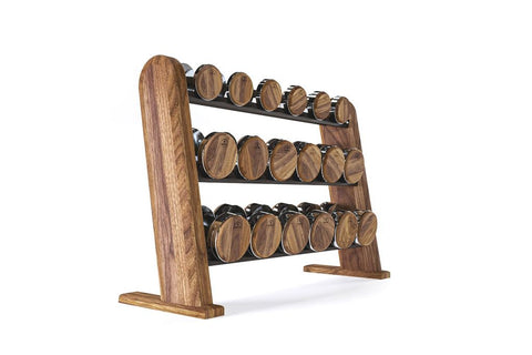 NOHrD Dumb Bells Set Available in 5 Styles - Walnut - NOHRD - Playoffside.com