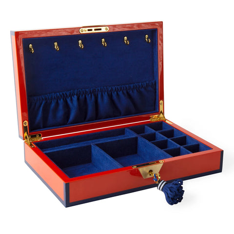 Jonathan Adler - Eden Lacquered Jewelry Box with Key - Default Title - Playoffside.com