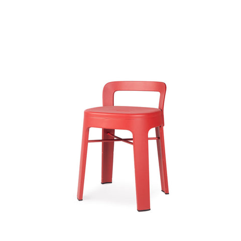 Ombra Stool Small - With backrest / Red - RS Barcelona - Playoffside.com