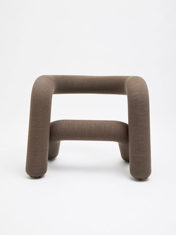 Extra Bold Armchair Available in 17 Colours - Kvadrat brown ochre - Moustache - Playoffside.com