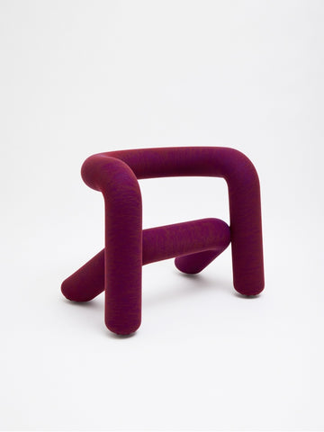 Extra Bold Armchair Available in 17 Colours - Kvadrat red blue - Moustache - Playoffside.com