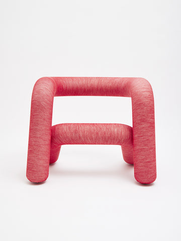 Extra Bold Armchair Available in 17 Colours - Kvadrat red ochre - Moustache - Playoffside.com