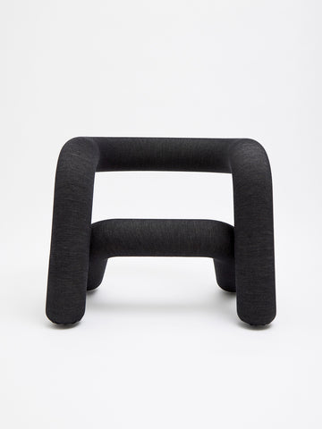 Extra Bold Armchair Available in 17 Colours - Kvadrat black ochre - Moustache - Playoffside.com