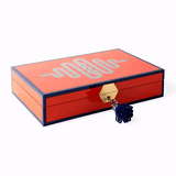 Eden Lacquered Jewelry Box with Key - Default Title - Jonathan Adler - Playoffside.com