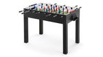 Fido Modern Looking Design Football Table - Black / Straight Through Poles - Fas Pendezza - Playoffside.com