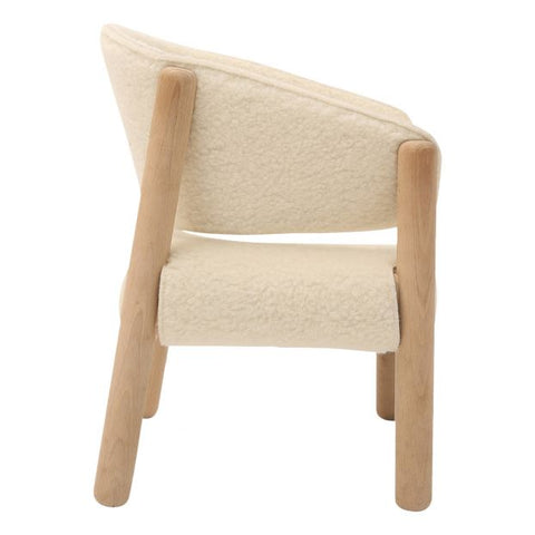 SABA chair From Charlie Crane Available in 2 colors - Fur Milk - Charlie Crane - Playoffside.com