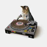 DJ Turntable Scratching Cat Toy