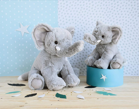Histoire d'Ours - Cute Elephant Plush Toy Suitable From Birth Available in 2 Sizes - Small - Playoffside.com