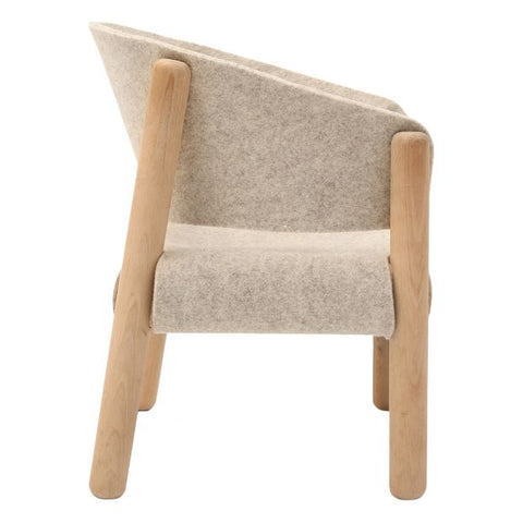 Charlie Crane - SABA chair From Charlie Crane Available in 2 colors - Fur Milk - Playoffside.com