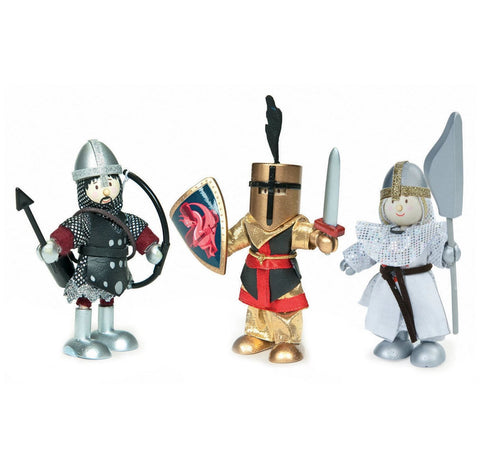 Le Toy Van - Set of 3 Knights Gift Pack Suitable from 3 years old - Default Title - Playoffside.com
