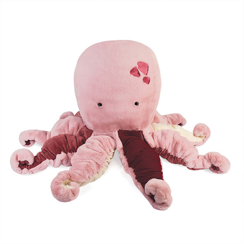 Histoire d'Ours - Pink Octopus Teddybear Available in 2 Sizes - 3XL - Playoffside.com