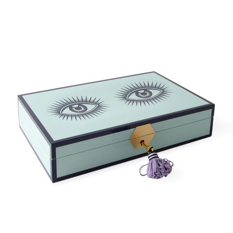 Jonathan Adler - Le Wink Lacquer Jewelry Box - Default Title - Playoffside.com