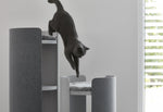 Luxury Cat Scratcher Tower-like - Medium / Black - MiaCara - Playoffside.com