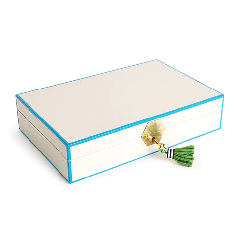 White Lacquer Jewelry Box - Default Title - Jonathan Adler - Playoffside.com