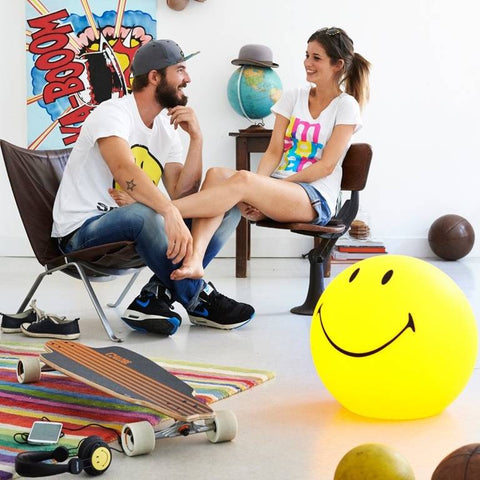 Mr Maria - Smiley Lamp Available in 2 Sizes - Small - Playoffside.com
