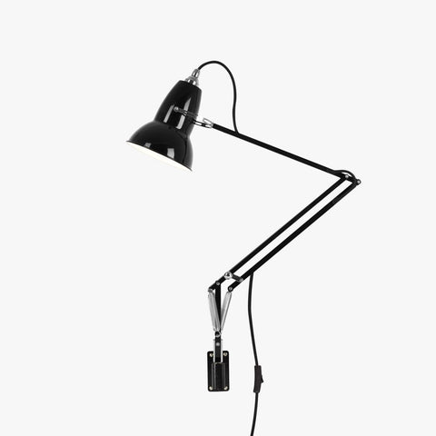 Anglepoise Original 1227 Lamp with Wall Bracket Available in 4 Colours - Jet Black - Anglepoise - Playoffside.com