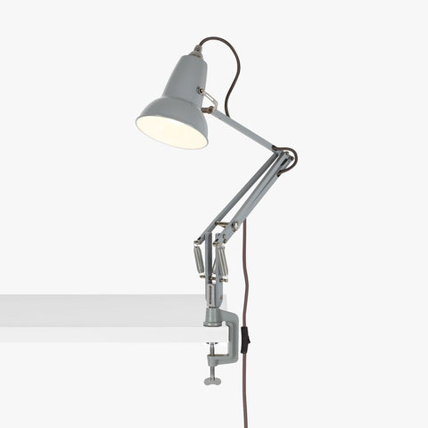 Anglepoise Original 1227 Mini Lamp with Clamp Available in 3 Colours - Dove Grey - Anglepoise - Playoffside.com