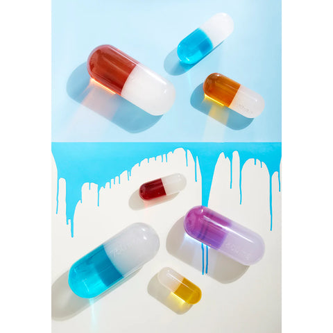 Medium Acrylic Pill Available in 2 Colors - Teal - Jonathan Adler - Playoffside.com