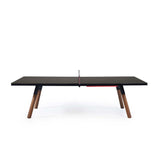 220 You & Me Ping-Pong Table / Dinning Table - Oak Wood & Black - RS Barcelona - Playoffside.com