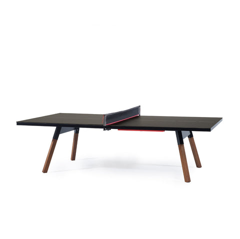 RS Barcelona - You & Me Ping-Pong Table Tournament Size / Office / Dinning Table - Black - Playoffside.com
