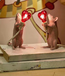 Seletti - Mouse Table Lamp With Lightbulb Available in 3 Styles - Heart Lightbulb - Playoffside.com