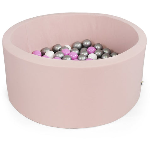 Pink Round ball pool Size XXL 100cm Diameter 50cm Height - Default Title - Misioo - Playoffside.com