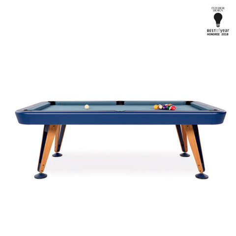 Diagonal Design Indoor Pool Table 8" - Blue - RS Barcelona - Playoffside.com