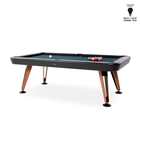 RS Barcelona - Diagonal Design Indoor Pool Table 8" - Black - Playoffside.com