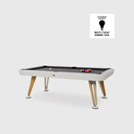Diagonal Design Indoor Pool Table 8" - White - RS Barcelona - Playoffside.com