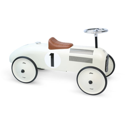 Vilac Toys - Vintage ride car From Vilac Available in 7 colors - Cream White - Playoffside.com