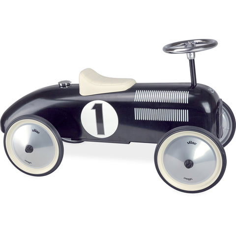 Vilac Toys - Vintage ride car From Vilac Available in 7 colors - Black - Playoffside.com