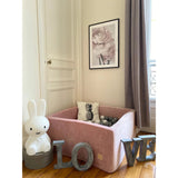 Velvet Square Ball Pool 90 cm Diameter Available in 3 Colours - Soft Beige - Misioo - Playoffside.com