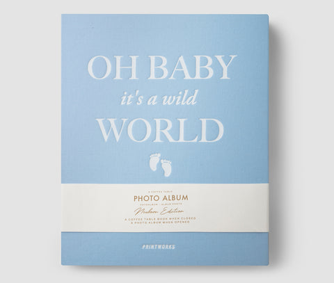Baby Photo Album Available in 3 Colors - Blue - PrintWorksMarket - Playoffside.com
