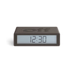 Flip+ Travel Clock and Alarm Available in 4 colours - Glossy Gun - Lexon - Playoffside.com