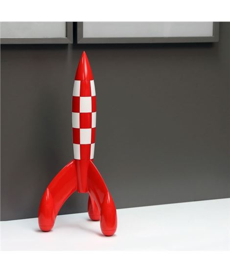 Tintin Style Rocket 