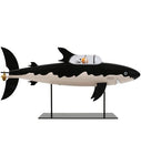 Tintin Shark Submarine Resin Figurine Available in 2 Sizes - 77 CM - Tintin Imaginatio - Playoffside.com