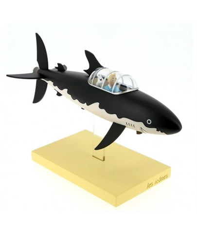 Tintin Shark Submarine Resin Figurine Available in 2 Sizes - 26 CM - Tintin Imaginatio - Playoffside.com