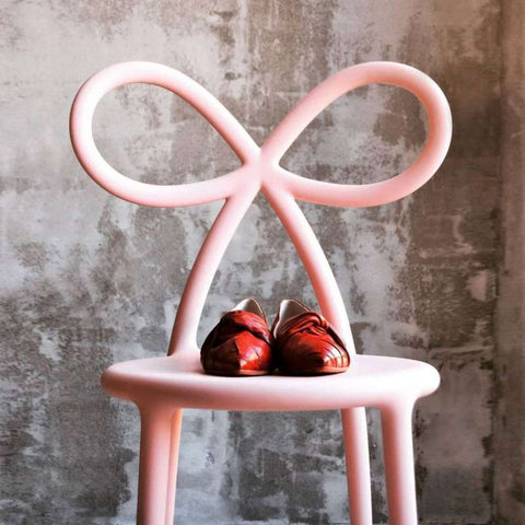 Qeeboo Ribbon Chair for Dining and Children 2 Sizes