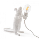 Mouse Table Lamp With Lightbulb Available in 3 Styles - Standing - Seletti - Playoffside.com
