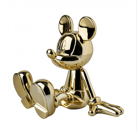 Sitting Mickey Mouse Figurines Available in 2 Colors