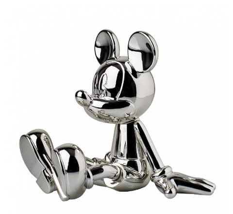 Sitting Mickey Mouse Figurines Available in 2 Colors - Silver - LeblonDelienne - Playoffside.com