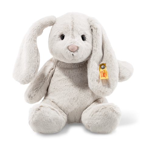 Steiff - Soft Cuddly Friends Hoppie rabbit from Steiff Available in 4 sizes - 28 cm - Playoffside.com