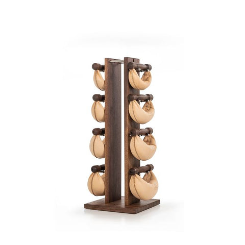 Swing Weights Set With Tower Available in 6 Styles - Walnut - NOHRD - Playoffside.com