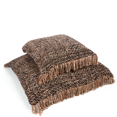 Bazar Bizar - Oh My Gee Cushion - Large Square - Brown - Playoffside.com