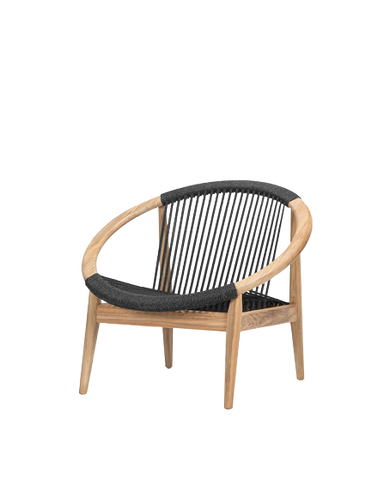 Frida Lounge Chair Available in 2 Styles - Untreated teak - Vincent Sheppard - Playoffside.com